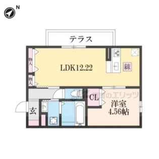 West PathⅡ【1階】の間取り