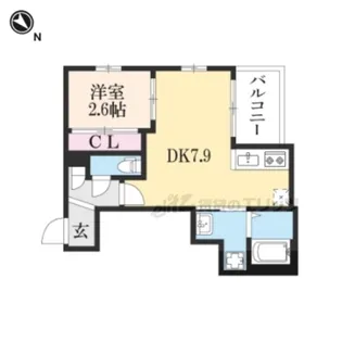 R-smart石田駅【2階】の間取り