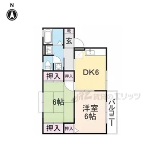 サンリッチ【2階】の間取り