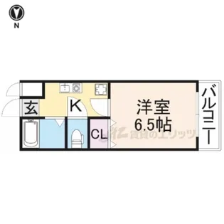 プレステージ富雄【1階】の間取り
