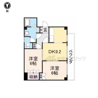 コンフォール吉村【2階】の間取り