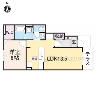 サンフェリーチェ【1階】の間取り