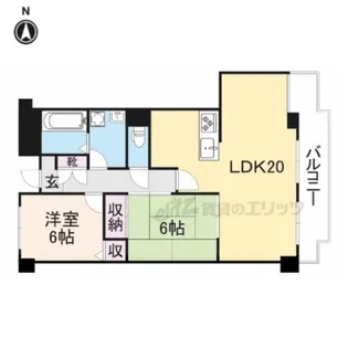 リアライズ八木【3階】の間取り