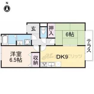 メディオA【2階】の間取り