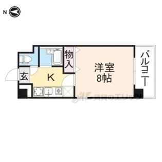 レコルト香里【5階】の間取り