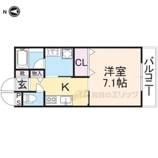 イストワール?【201号室】の間取り