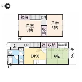 ランブラス?【1階】の間取り