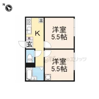 NoveStageRe’maison2【204号室】の間取り