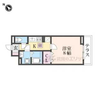 レオーネ【1階】の間取り