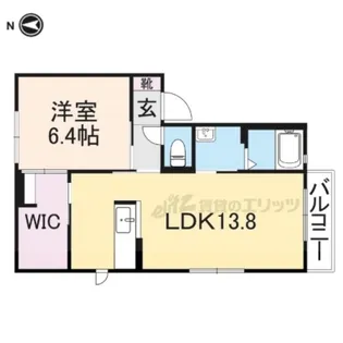 SHISHIKURA【1階】の間取り