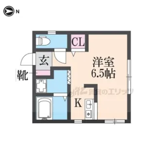 シャインロードミヤコ【2階】の間取り