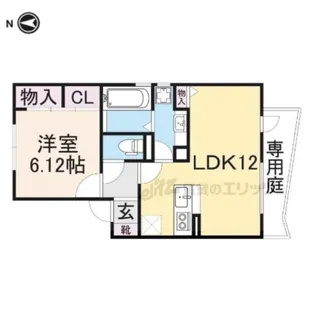 ヴェルドミール【2階】の間取り