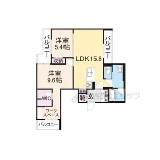 Drago ? ?【2302号室】の間取り