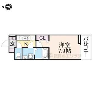 キアーロ下田【2階】の間取り