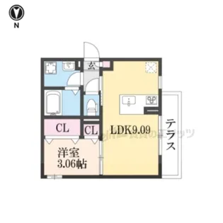 Elegrantia【1階】の間取り