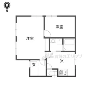 烏丸ステージビル【201号室】の間取り