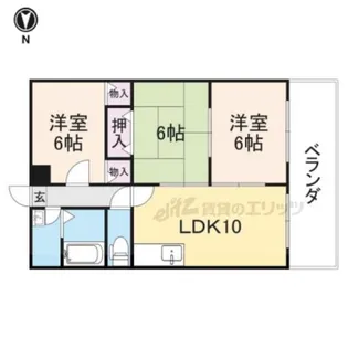 グランムーン【2階】の間取り