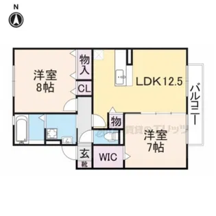 ラフィーネ【2階】の間取り