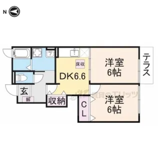 エスポワール シャトー,06【1階】の間取り