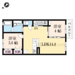 SeaSky Land【2階】の間取り