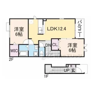 プロムナード【2階】の間取り