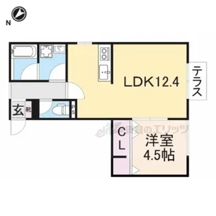 ロックポイント?【1階】の間取り