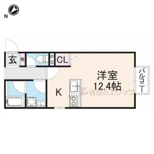 ロックポイント?【203号室】の間取り