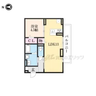 ジラソーレ【2階】の間取り