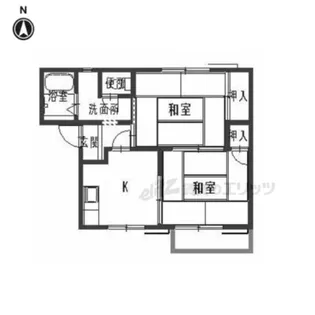 フレグランス山の辺【1階】の間取り