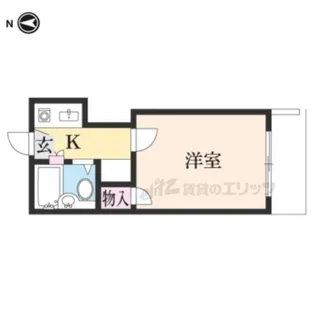 レオパレス美國【2階】の間取り