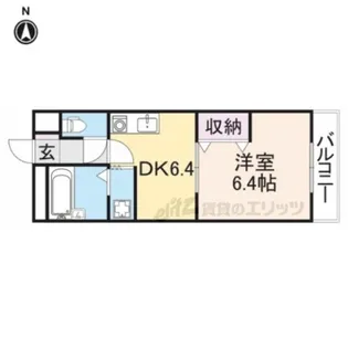 アルカディア【2階】の間取り