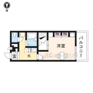 レオパレス幸甚【207号室】の間取り
