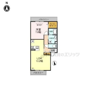 カレント【2階】の間取り