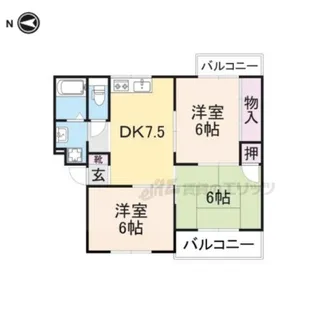 アムールY&N【3階】の間取り