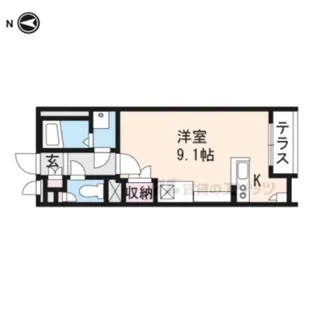 レオネクストノーム【111号室】の間取り