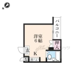 枚方パークアイランド125【302号室】の間取り