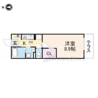 グラシオッソ?【1階】の間取り