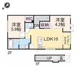 ルナ・カーサ【2階】の間取り