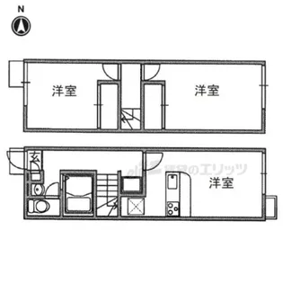 レオパレスSOARER【106号室】の間取り
