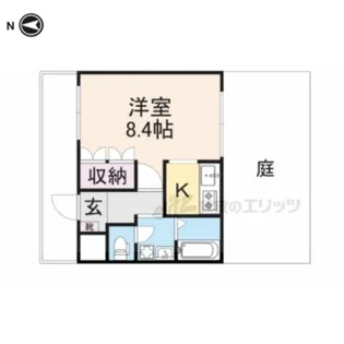 グラスコート【103号室】の間取り