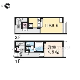 レオネクスト長柄【101号室】の間取り