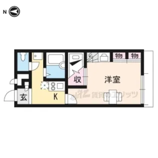 レオパレスミヨシ【205号室】の間取り