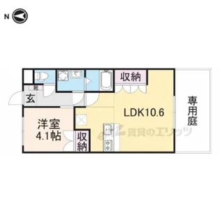 グリーンヒルT・Y【1階】の間取り