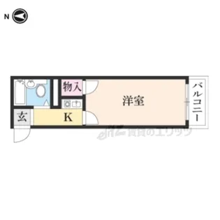 リファインコート八木西【203号室】の間取り