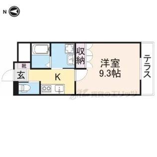 アネックス王寺?番館【1階】の間取り