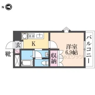 アパルトマン【201号室】の間取り