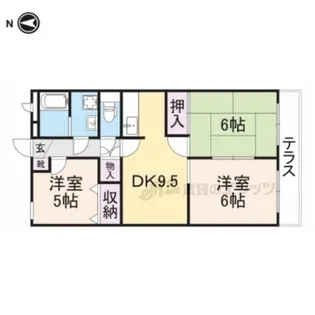 スマイルM?【101号室】の間取り