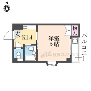 エクスラン【3階】の間取り