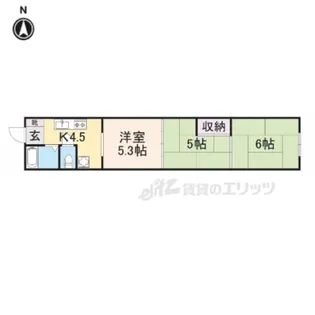カノープス橿原【302号室】の間取り