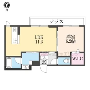 グラン・エストヴィル【2階】の間取り